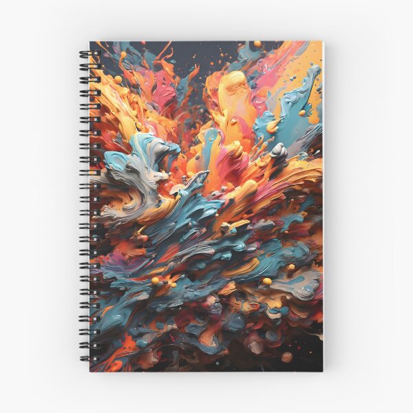 Item preview, Explosive Splatter Abstract Art Shirt designed and sold by WAUZ.