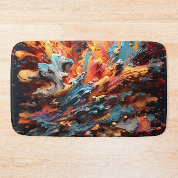 Item preview, Explosive Splatter Abstract Art Shirt designed and sold by WAUZ.
