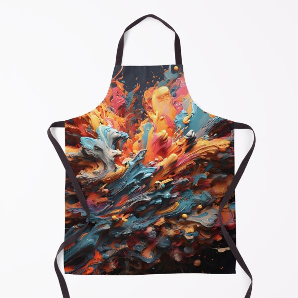 Item preview, Explosive Splatter Abstract Art Shirt designed and sold by WAUZ.