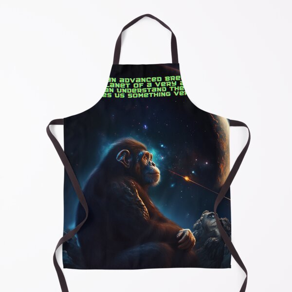 Item preview, We are just an advanced breed of monkeys on a minor planet of a very average star. But we can understand the Universe. That makes us something very special. designed and sold by Foreververypoor.