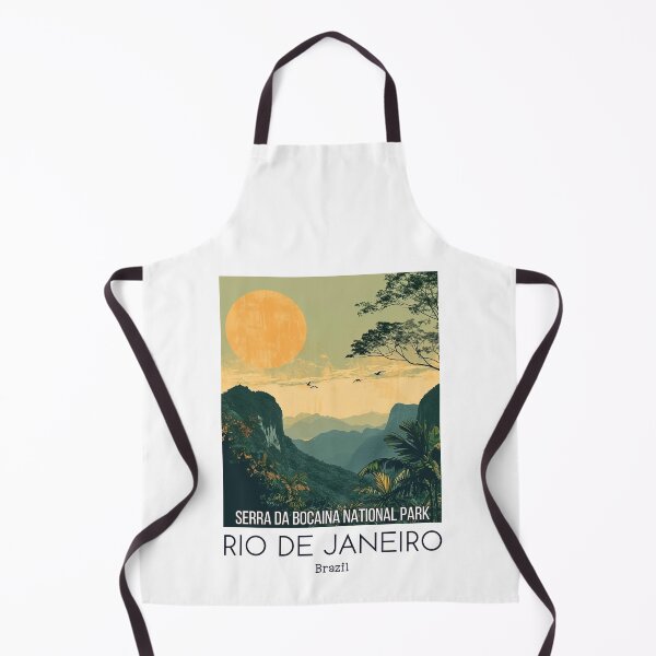 Item preview, A Vintage Travel Illustration of Serra da Bocaina Park - Rio de Janeiro -  Brazil designed and sold by GoodOldVintage.