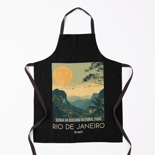 Item preview, A Vintage Travel Illustration of Serra da Bocaina Park - Rio de Janeiro -  Brazil designed and sold by GoodOldVintage.