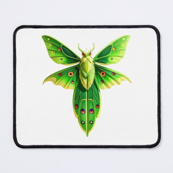 Item preview, chinese moon moth designed and sold by luckybirds.