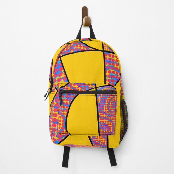 Item preview, Yellow picture with geometric shapes designed and sold by Art-for-Life24.