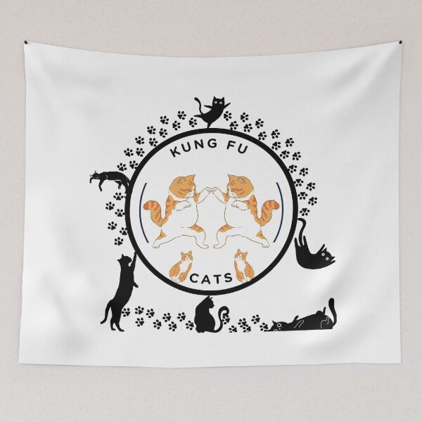 Item preview, Kung Fu Cats designed and sold by DMBGdesigns.