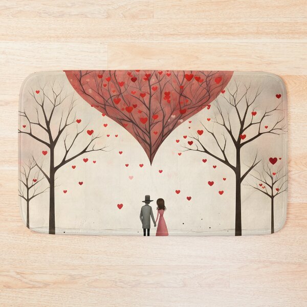 Item preview, Love Birds on Valentine's Day designed and sold by KookyStudioArt.
