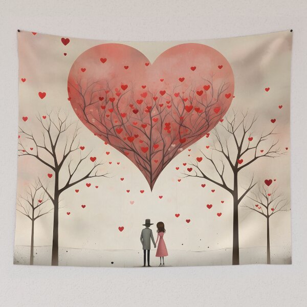Item preview, Love Birds on Valentine's Day designed and sold by KookyStudioArt.