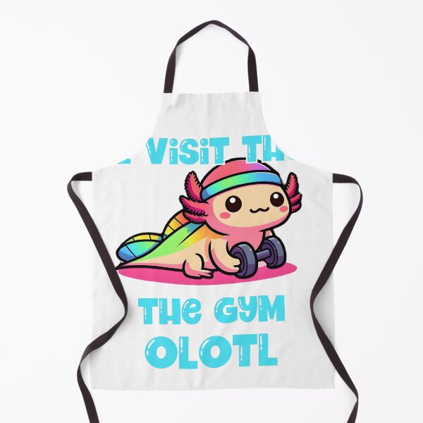 Item preview, I visit the gym olotl designed and sold by Fr0mtheMachine.
