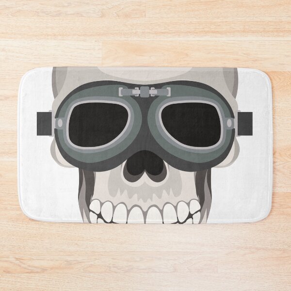 Item preview, Skull in goggles  designed and sold by wectorworld.