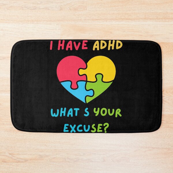 Item preview, I Have ADHD What's Your Excuse? - Simple Aesthetic ADHD Support designed and sold by Raccoon's World.