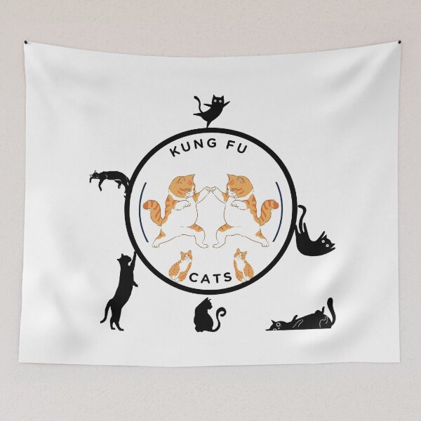Item preview, Kung Fu Cats designed and sold by DMBGdesigns.