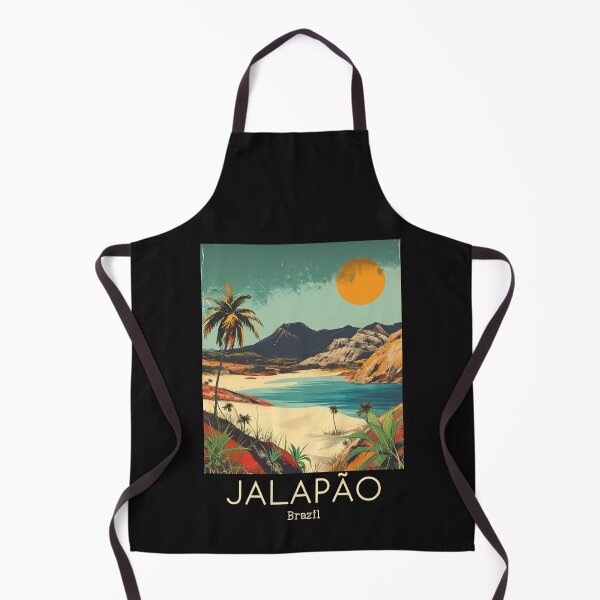 Item preview, A Vintage Travel Illustration of Jalapão State Park - Tocantins -  Brazil designed and sold by GoodOldVintage.