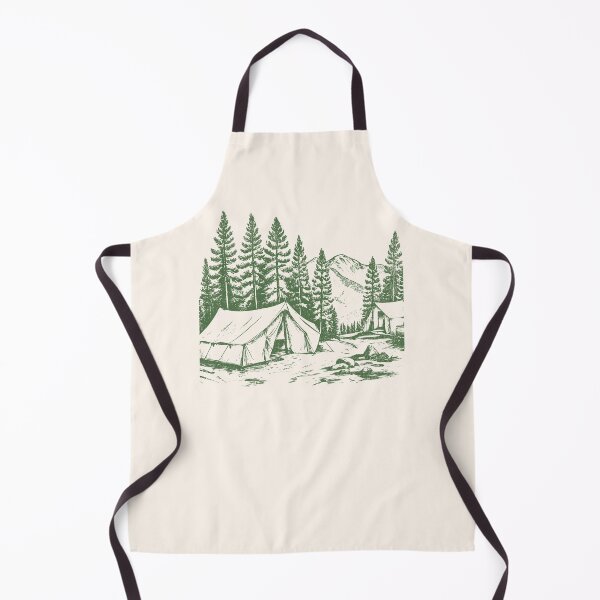 Item preview, Camping Life Vintage Campsite designed and sold by greenwhite25.