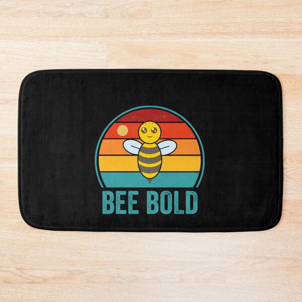 Item preview, Bee Bold, Cute Funny Motivational Inspirational Honey Bee Pun designed and sold by Sunserize Designs.