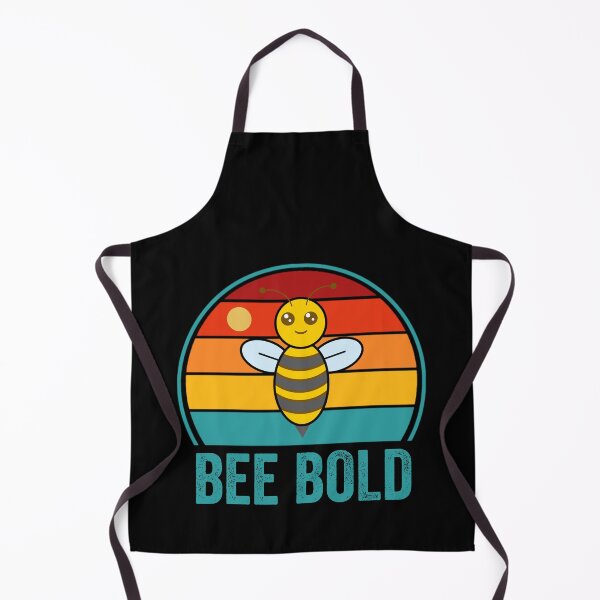 Item preview, Bee Bold, Cute Funny Motivational Inspirational Honey Bee Pun designed and sold by Sunserize Designs.