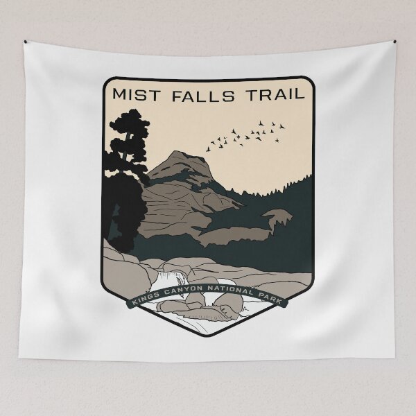 Item preview, Mist Falls Trail - Kings Canyon National Park designed and sold by Moritz Schwäble.