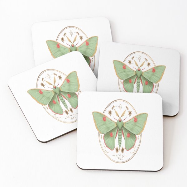 Item preview, chinese moon moth designed and sold by luckybirds.