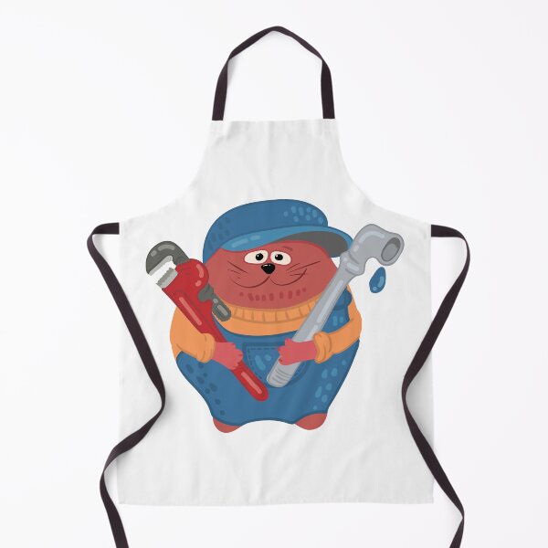 Item preview, Plumber cat designed and sold by Deepness2023.