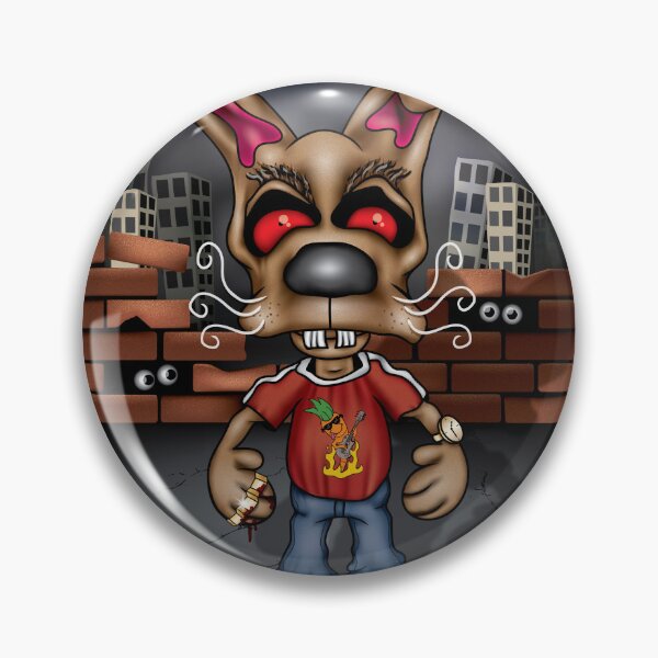Item preview, This rabbit is jacked and ready for trouble. designed and sold by Jamie Swimm.