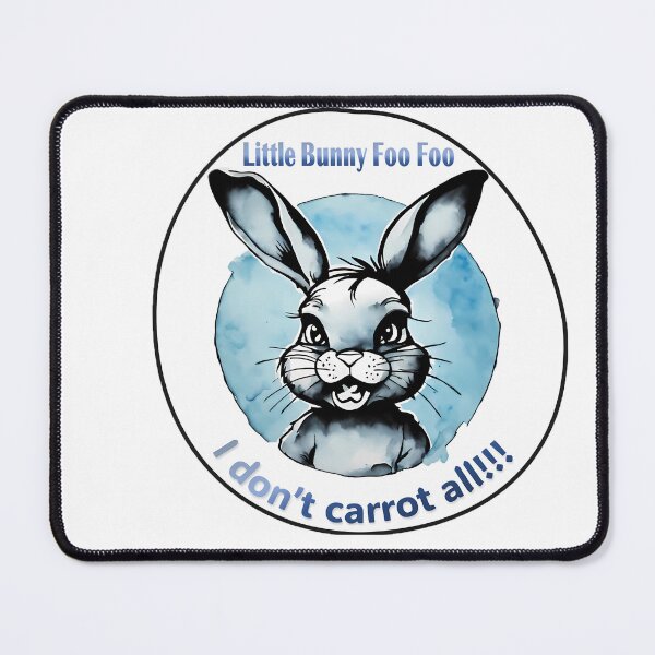 Item preview, Bunny Foo Foo in Blue designed and sold by Kobachan.