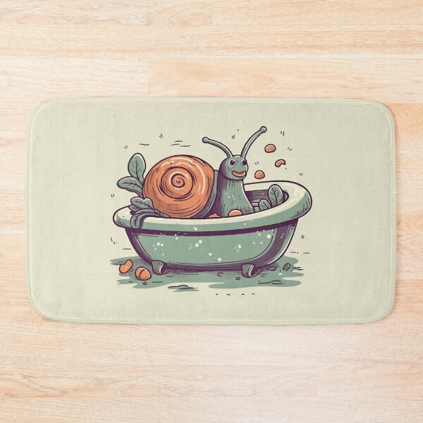 Item preview, Snail in the Bathtub designed and sold by Amir Faysal.