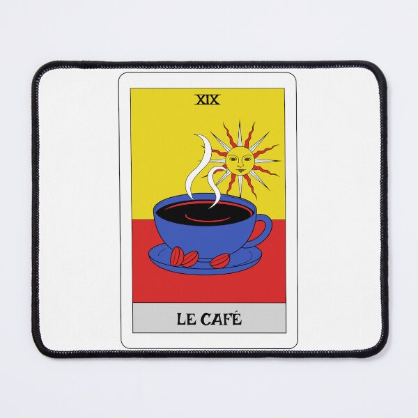 Item preview, The coffee (Le café) tarot card designed and sold by VitaLee.