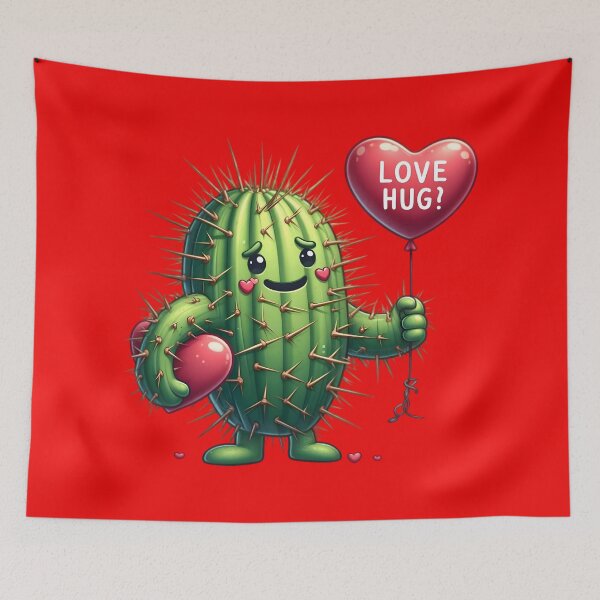 Item preview, Prickly Love Hug designed and sold by AI-Only Creations.