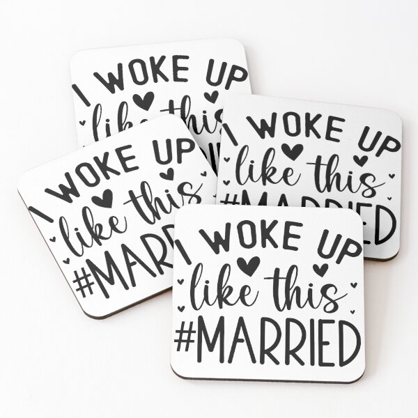 Item preview, I woke up like this married designed and sold by Magico Paco.