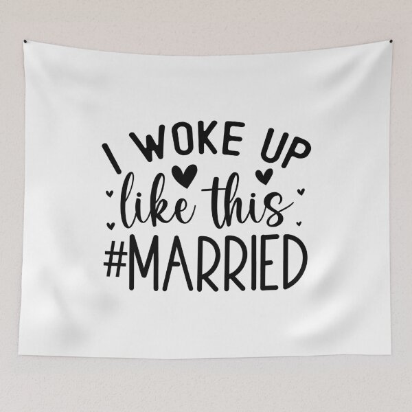 Item preview, I woke up like this married designed and sold by Magico Paco.