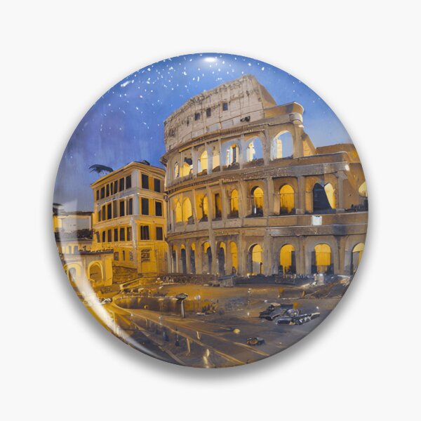 Item preview, The Colosseum in Rome at Night designed and sold by Marymarice.