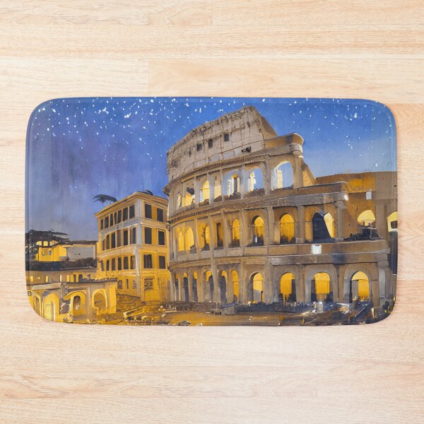 Item preview, The Colosseum in Rome at Night designed and sold by Marymarice.
