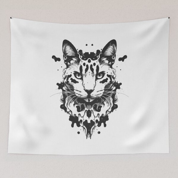 Item preview, Cute Cat Illusion Design, Funny Cat Lover Gift Idea designed and sold by PugSwagClothing.