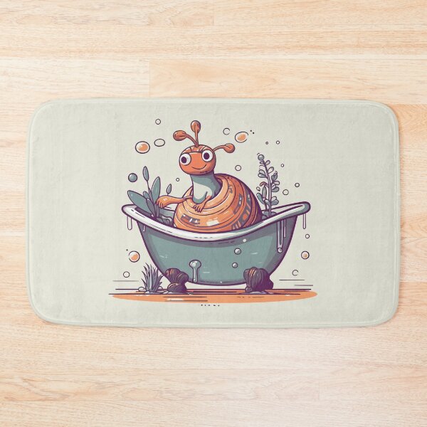 Item preview, Snail in the Bathtub designed and sold by Amir Faysal.