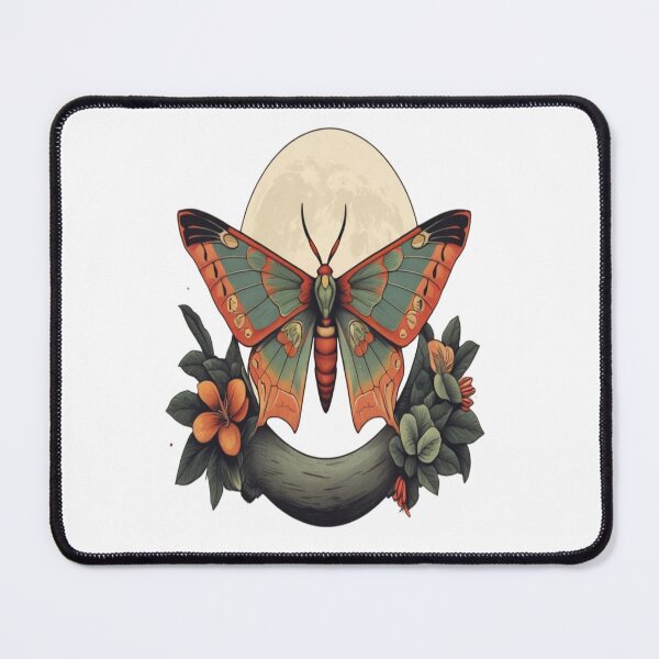 Item preview, chinese moon moth designed and sold by luckybirds.