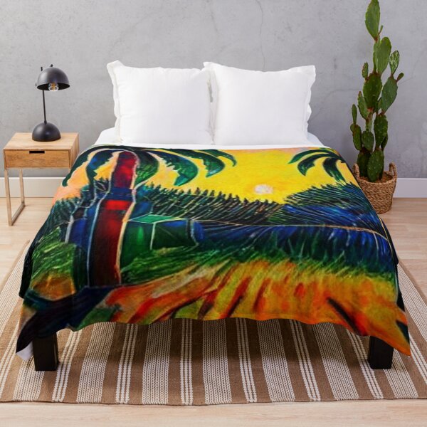 Item preview, Sunset between Palms designed and sold by George Hutton Hunter.