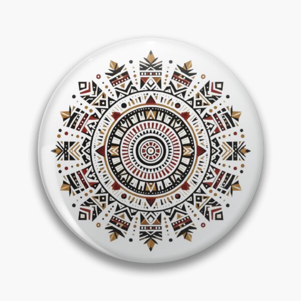 Item preview, Ndebele Design Tribal Pattern | African Style Geometry Art designed and sold by Agmari.