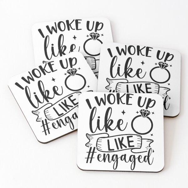 Item preview, I Woke Up Like This Engaged designed and sold by Magico Paco.