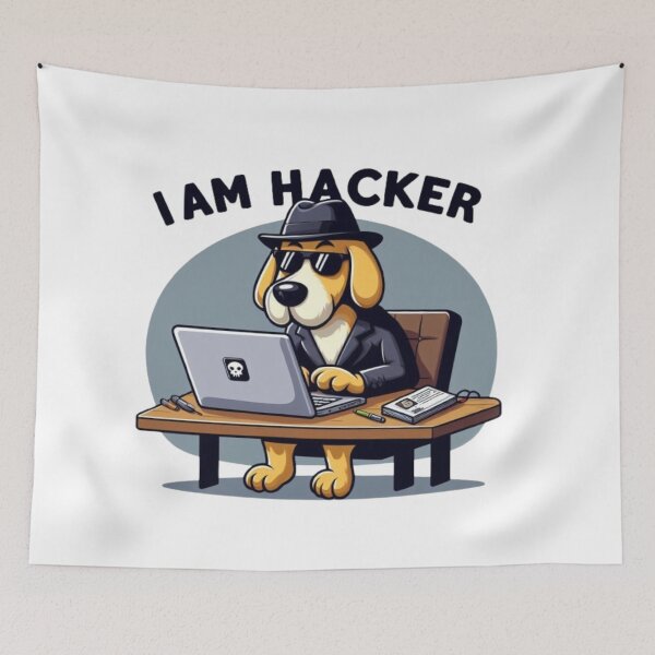 Item preview, Hacker Dog designed and sold by IlikeStyle.