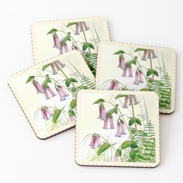 Item preview, Watercolor Garden Bells designed and sold by Walls & Time.