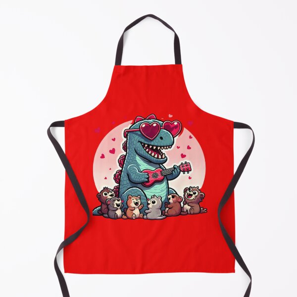 Item preview, Dino Love Serenade designed and sold by AI-Only Creations.