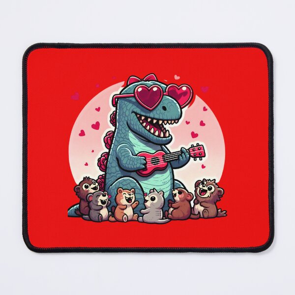 Item preview, Dino Love Serenade designed and sold by AI-Only Creations.