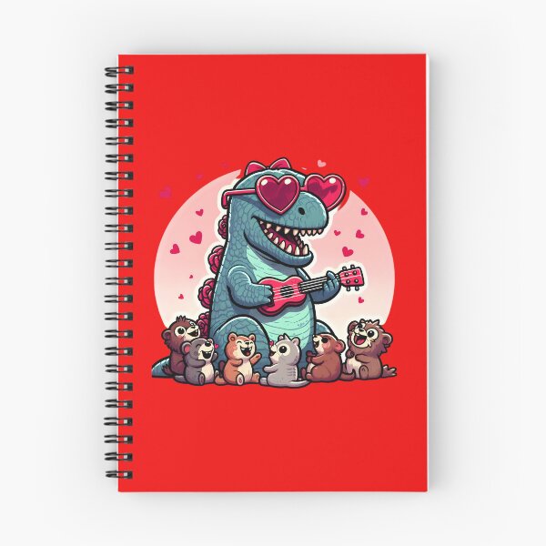 Item preview, Dino Love Serenade designed and sold by AI-Only Creations.