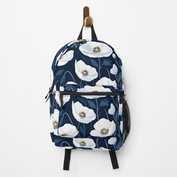 Item preview, White bobby flower seamless pattern designed and sold by varinchai.