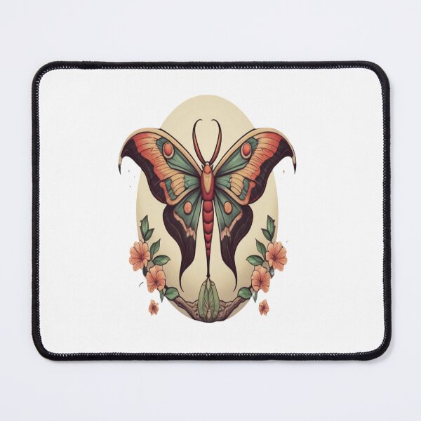 Item preview, chinese moon moth designed and sold by luckybirds.