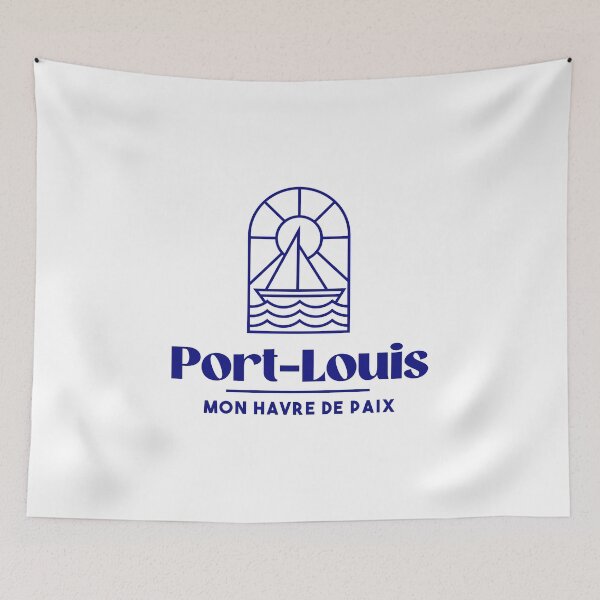Item preview, Port Louis my haven of peace - Brittany Morbihan 56 BZH Sea designed and sold by Burning Dog.