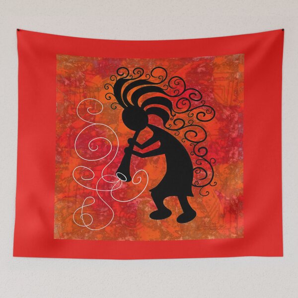 Item preview, Kokopelli Heat Wave designed and sold by Vicki Pelham.