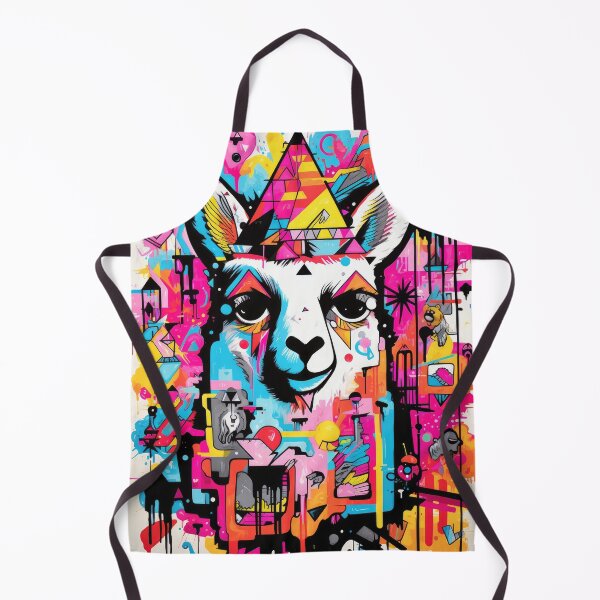 Item preview, Grafitti Inspiration Street Art Alpaca graffiti abstract designed and sold by Toms Tee.