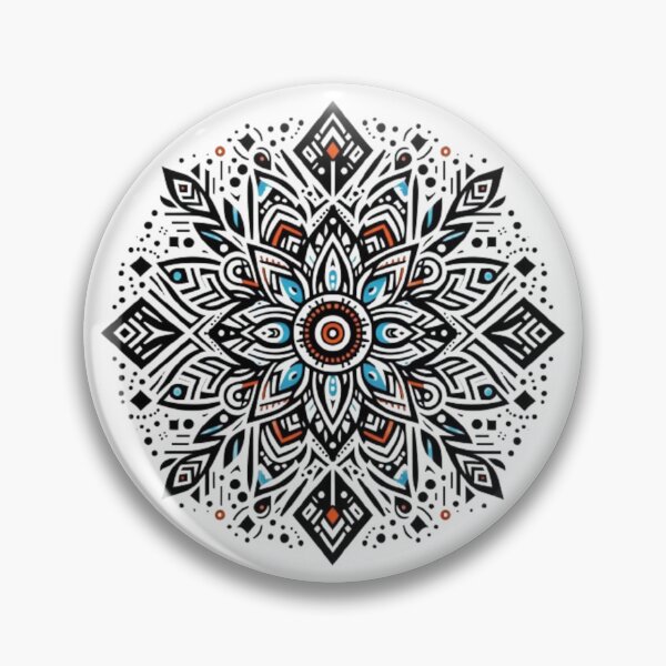 Item preview, Ndebele Design Tribal Pattern | African Style Geometry Art designed and sold by Agmari.