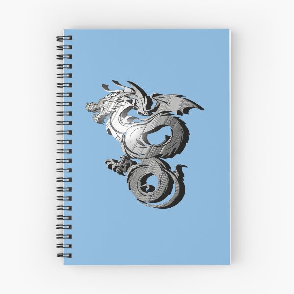 Item preview, Silver Dragon - Metal Style designed and sold by scatharis.