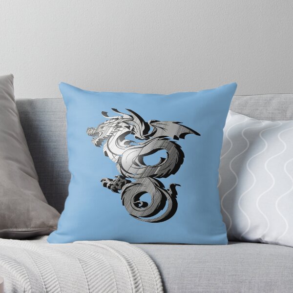 Item preview, Silver Dragon - Metal Style designed and sold by scatharis.